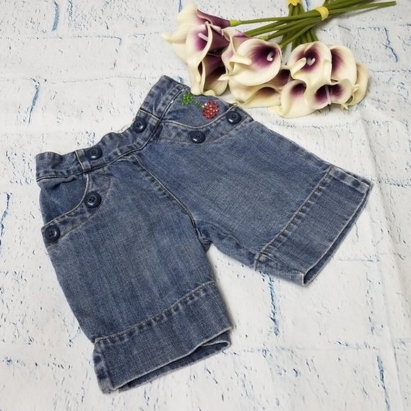 Kid’s Gymboree Bermuda Jean Shorts - Picture 1 of 6